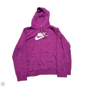 Sweatshirt Hoodie By Nike Apparel In Purple, Size: Xxl Athleisure Cool