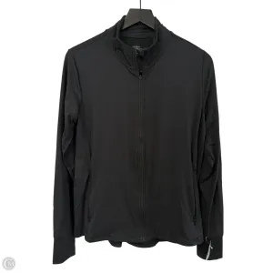Athletic Sweatshirt Collar By Market & Spruce In Black, Size: L Breezy Fit