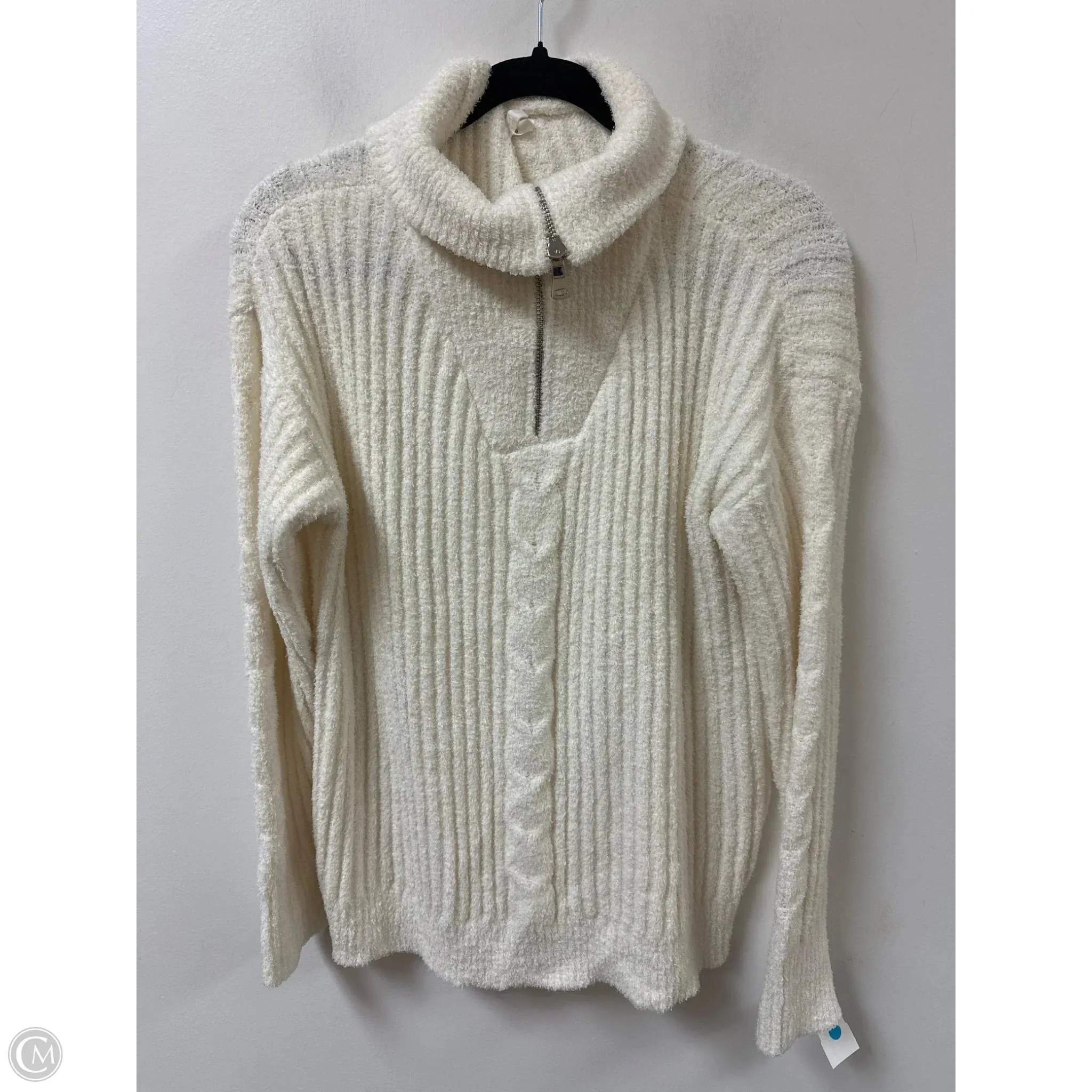 Sweatshirt Collar By Maurices In Cream, Size: L MultiPocketDesign