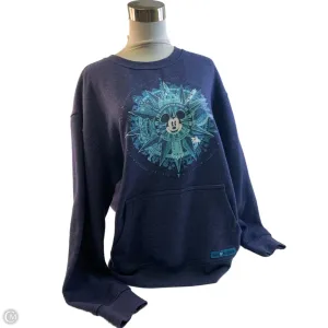 Sweatshirt Crewneck By Disney Store In Navy, Size: L Summer Outfit Craft Core