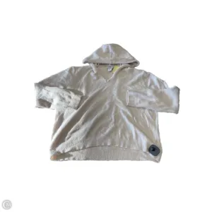 Breezy Fit Sweatshirt Hoodie By Rachel Zoe In Cream, Size: L