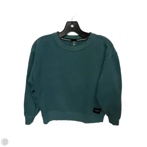 OdorResistantFabric Winner Vibe Sweatshirt Crewneck By Calvin Klein Performance In Teal, Size: Xs