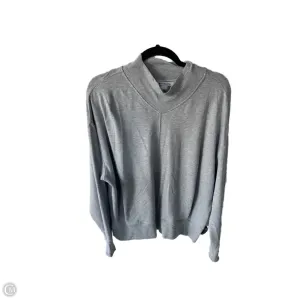 Athletic Sweatshirt Crewneck By Athleta In Grey, Size: L Activewear Car Cool