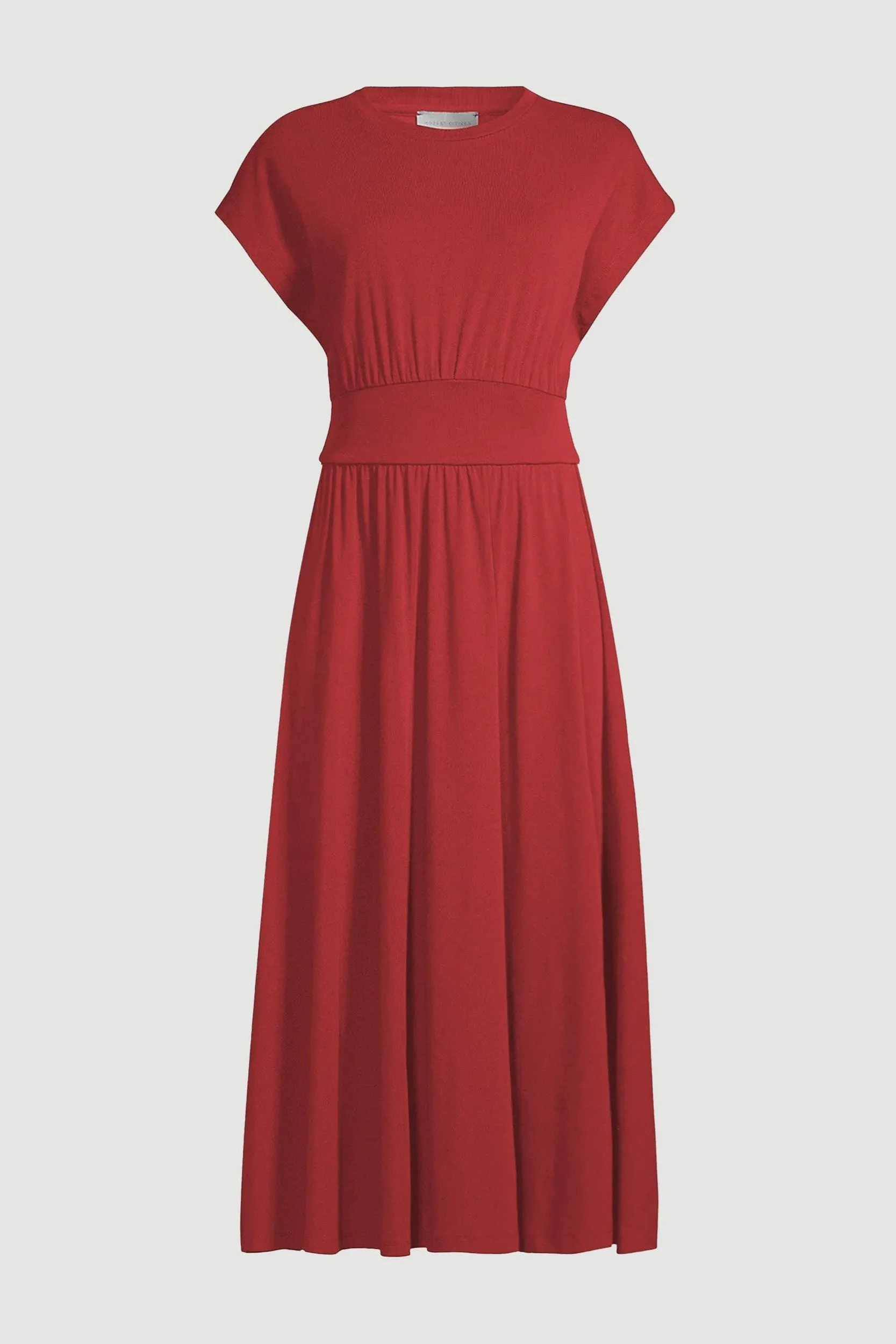 Prima Jersey Midi Dress (Petite) Rustic Ease Practical Jacket