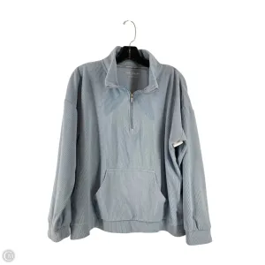 Art Mood Sweatshirt Collar By Marc New York In Blue, Size: Xl