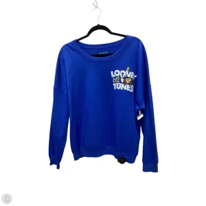 Sweatshirt Crewneck By Clothes Mentor In Blue, Size: Xxl Easy Fashion