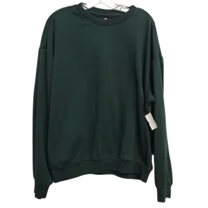 Sheer Glow Relax Vibe Sweatshirt Crewneck By H&M In Green, Size:L