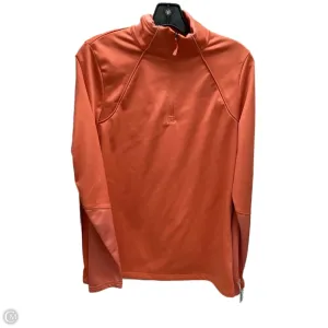 Sweatshirt Collar By The North Face In Orange, Size: L athletic shoes Layered Clothing