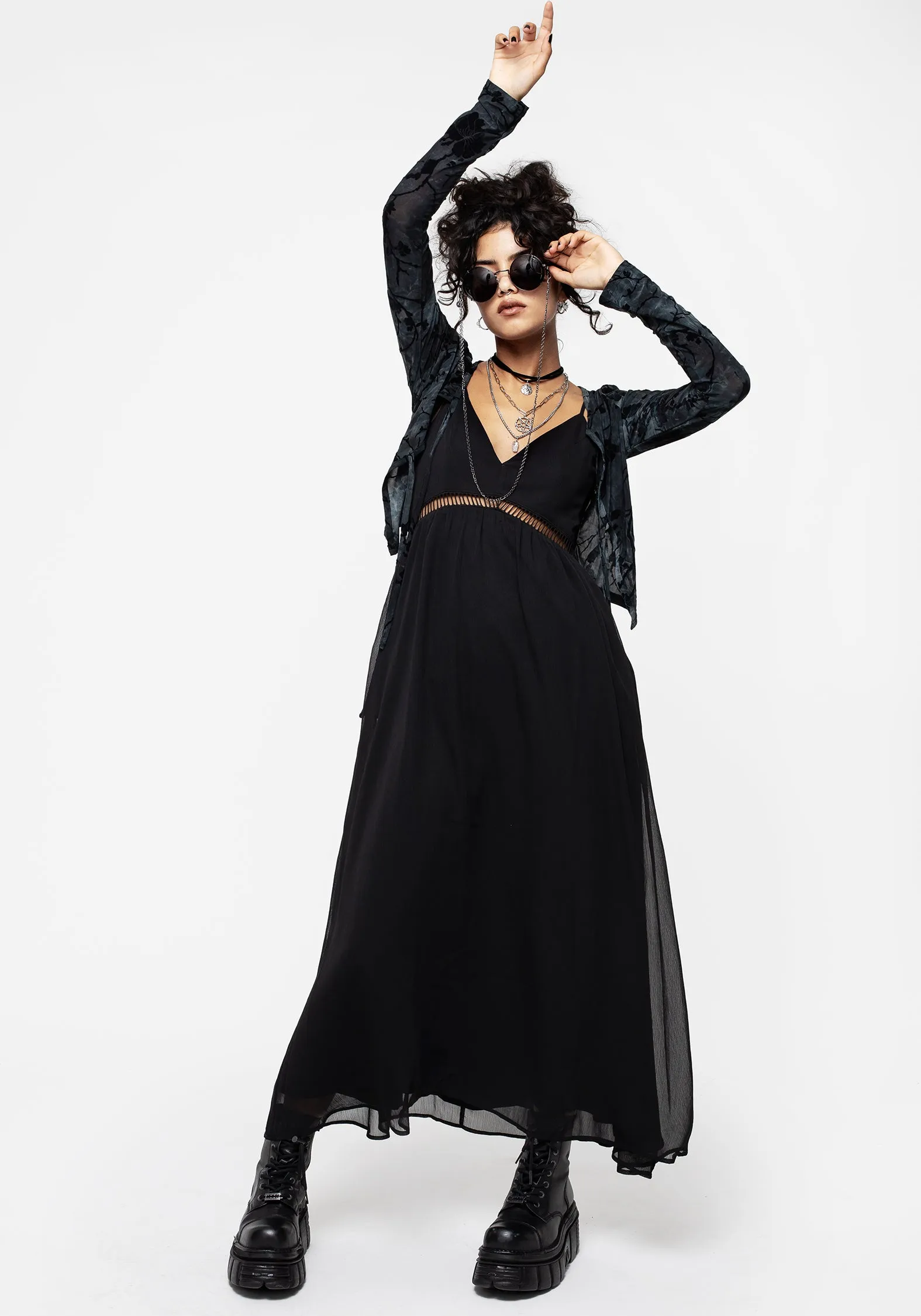 Vibrant boho dress Sable Cami Maxi Dress
