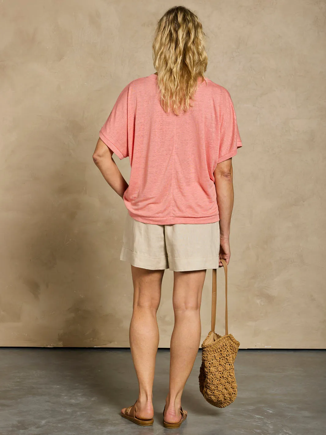 Comfort Design Iris Jersey T-Shirt Dusty Coral