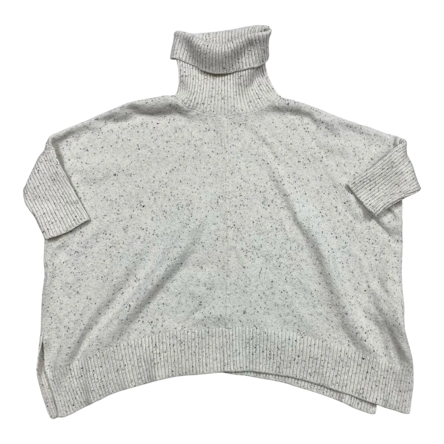 ThermalRegulatingFabric Sporty Jacket Sweatshirt Collar By Loft In White, Size:Xs