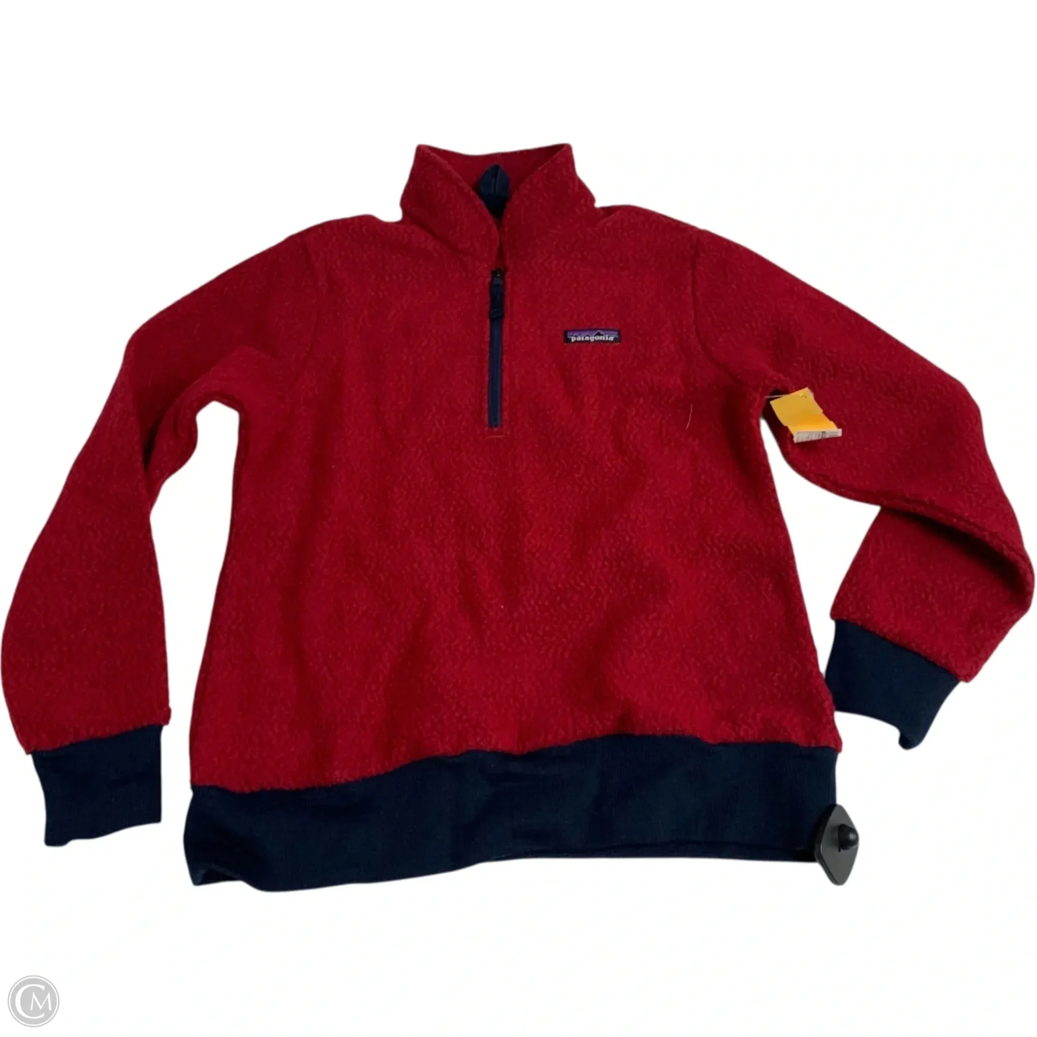 MultiPocket System Calm Core Sweatshirt Collar By Patagonia In Red, Size: S