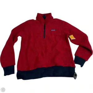 MultiPocket System Calm Core Sweatshirt Collar By Patagonia In Red, Size: S