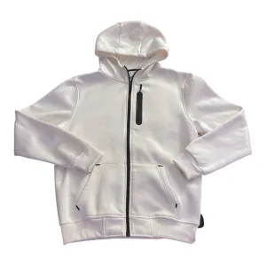 Soft Touch Sweatshirt Hoodie By Cmc In Ivory, Size:L