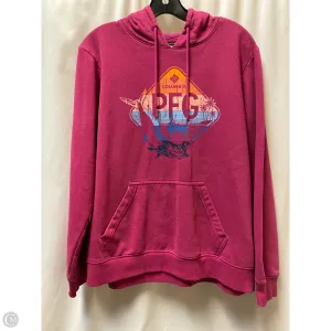 Sweatshirt Hoodie By Columbia In Pink, Size: L Sophisticated Style