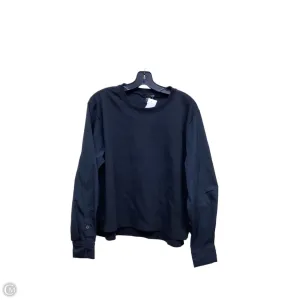 quick dry Athletic Sweatshirt Crewneck By Athleta In Black, Size: M