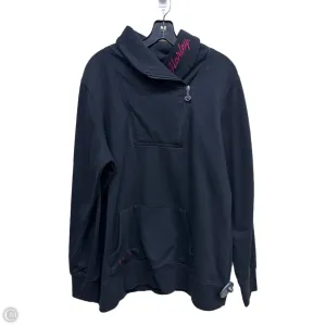 Windproof Outer Layer Sweatshirt Collar By Harley Davidson In Black & Pink, Size: Xxl