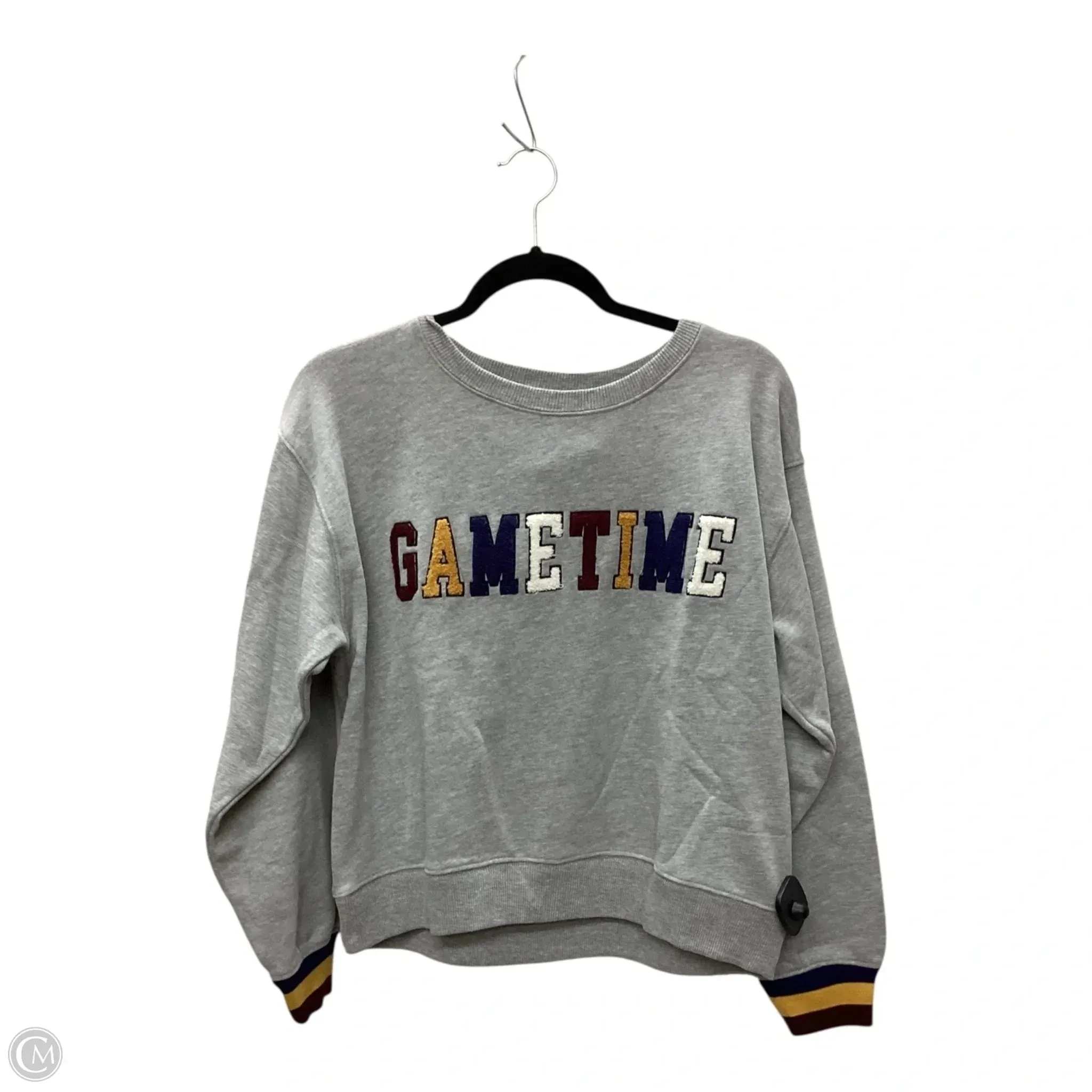 Sweatshirt Crewneck By Lou And Grey In Grey, Size: S Dance Flow