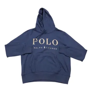 ConvertibleStyle RecycledPolyester Sweatshirt Hoodie By Polo Ralph Lauren In Navy, Size:M
