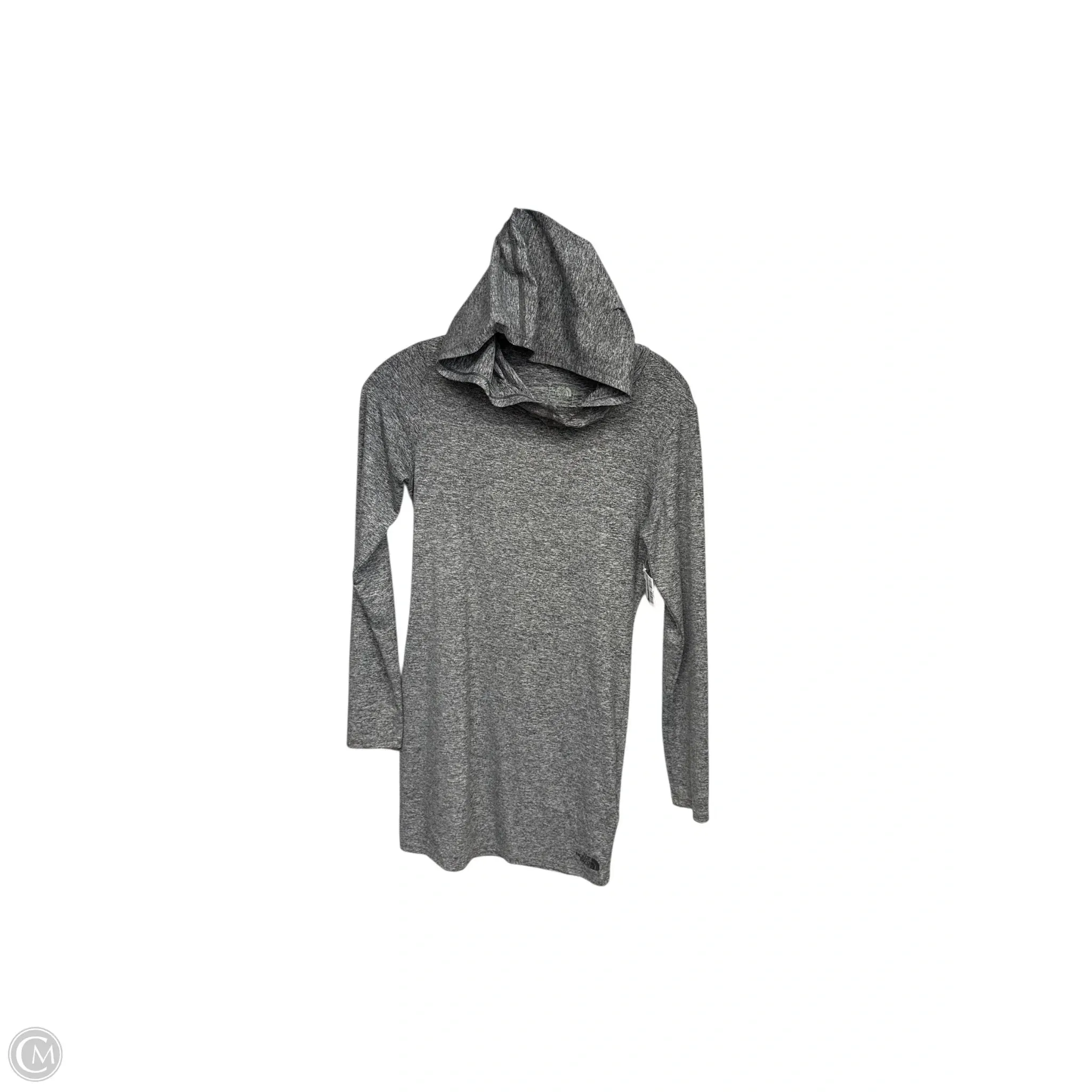 Athletic Sweatshirt Hoodie By The North Face In Grey, Size: Xs QuickRelease Fasteners Sustain Glow