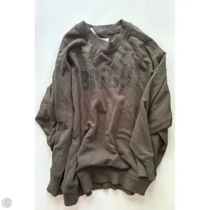 NonRestrictiveCut Sweatshirt Crewneck By Aerie In Green, Size: Xl