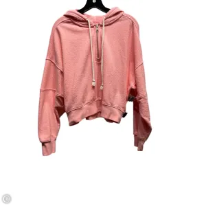 QuickDryMaterial Fall Mood Sweatshirt Hoodie By Aerie In Pink, Size: S