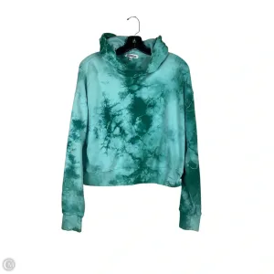 Sweatshirt Hoodie By Cmc In Blue & Green, Size: M AntiSlip Grip