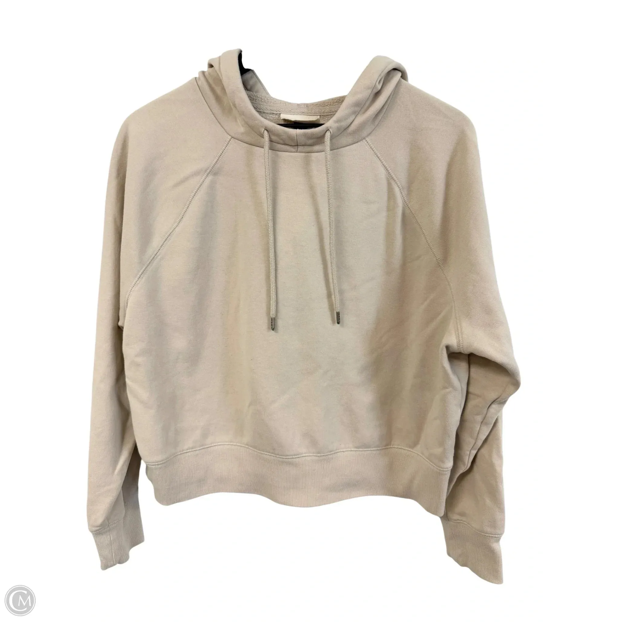 Sweatshirt Hoodie By Universal Thread In Cream, Size: L Soft Sweater