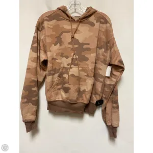 Pearl Tone Sweatshirt Hoodie By Fabletics In Camouflage Print, Size: S