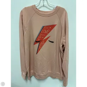 Sweatshirt Crewneck By Clothes Mentor In Pink, Size: Xl Craft Core