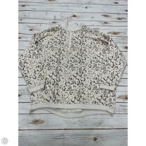 QuickRelease Fasteners Love Energy Sweatshirt Crewneck By Aerie In Leopard Print, Size: M