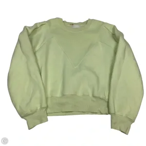Sweatshirt Crewneck By All:Row In Green, Size: L Body Free