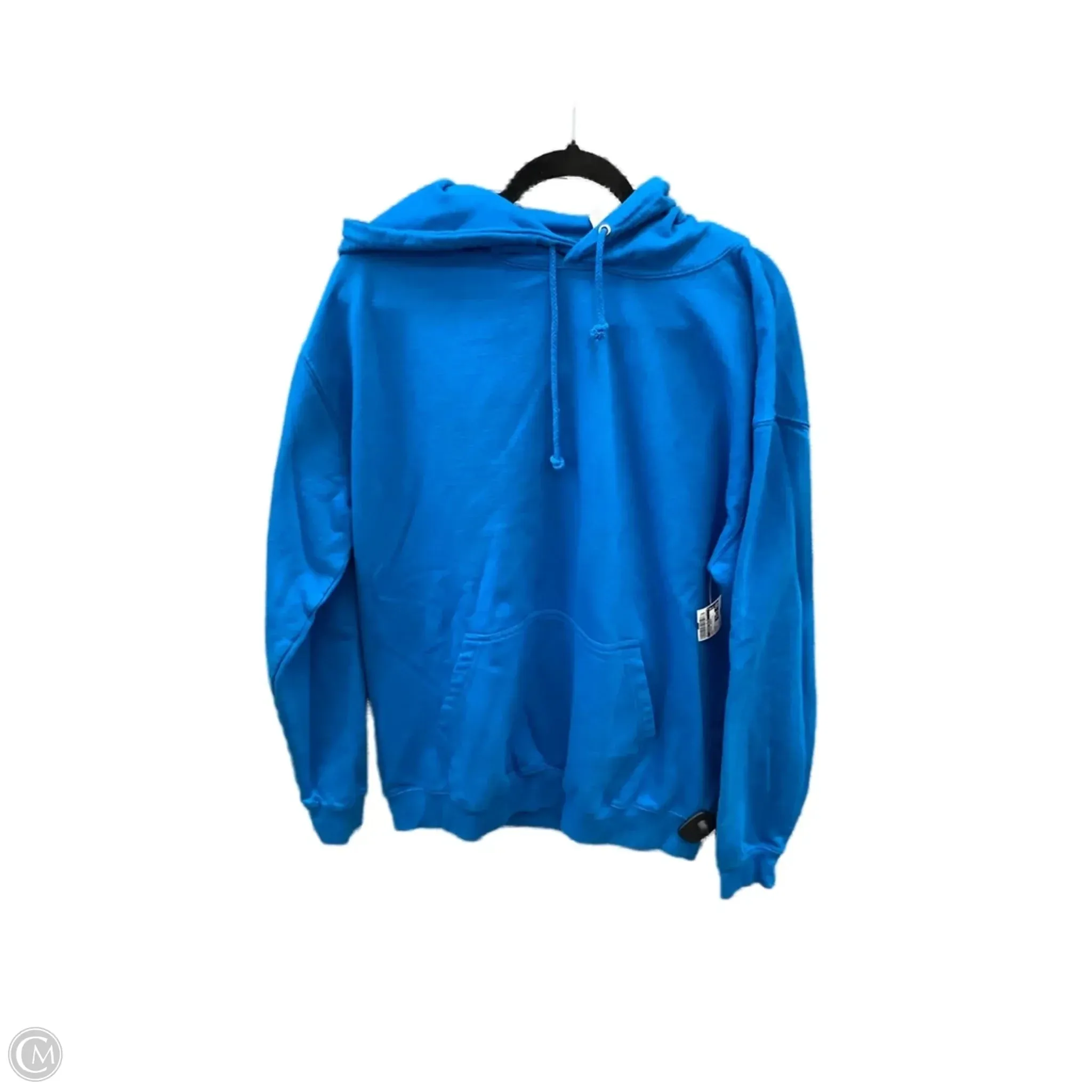 Sweatshirt Hoodie By Clothes Mentor In Blue, Size: Xl ShrinkageFree Fabric River Flow