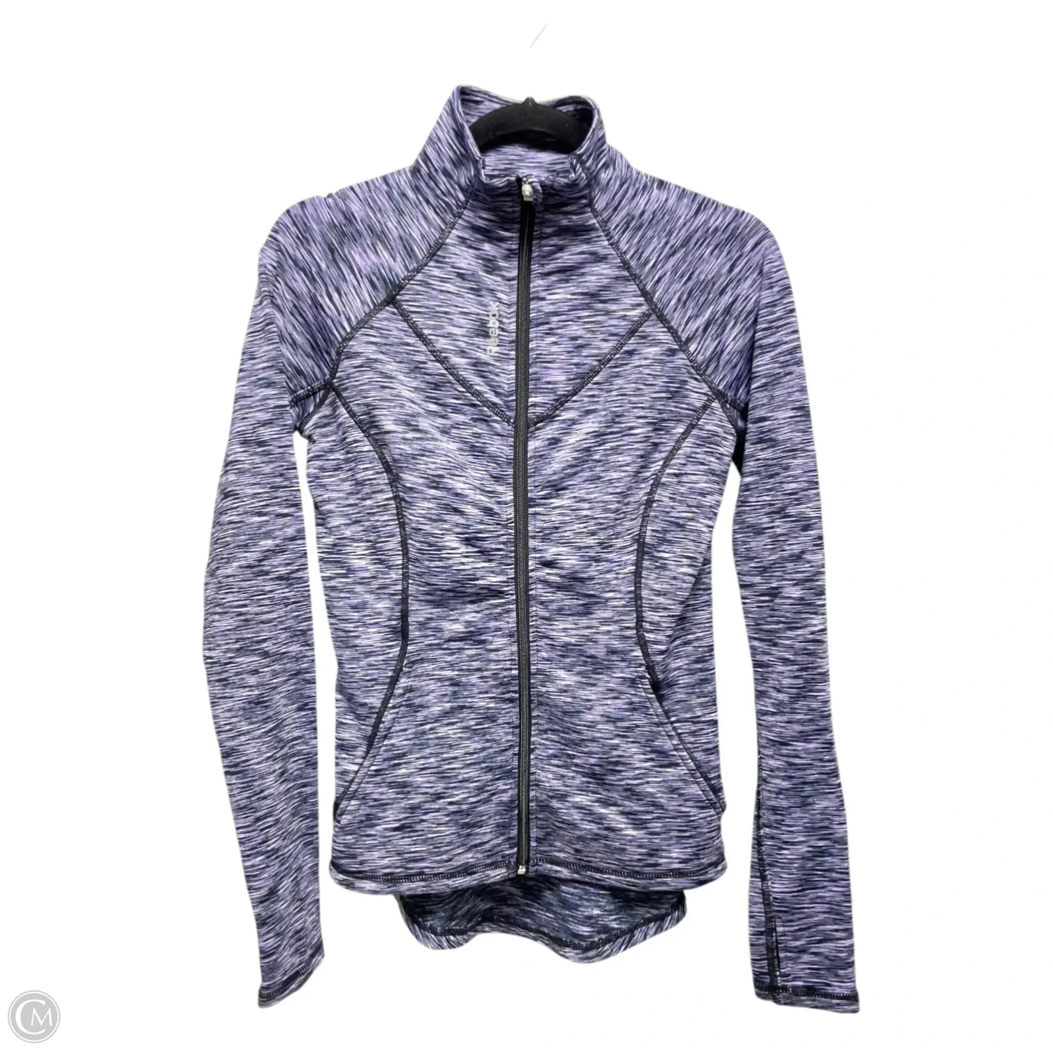 Athletic Sweatshirt Collar By Reebok In Blue & Purple, Size: Xs Ocean Glow Brunch Fit