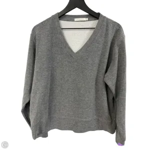 StretchWaistband Wind Ease Sweatshirt Crewneck By Cmc In Grey, Size: M