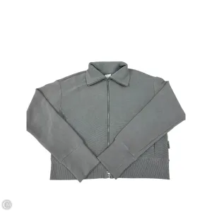 Sweatshirt Collar By Varley In Grey, Size: M WaterRepellent Coating Comfort Look