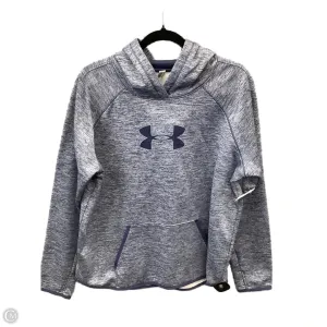 Athletic Sweatshirt Hoodie By Under Armour In Blue, Size: Xl Stylish Jacket