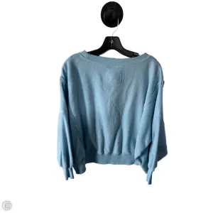 Sweatshirt Crewneck By American Eagle In Blue, Size: Xs Soft Pants FlexFitTechnology