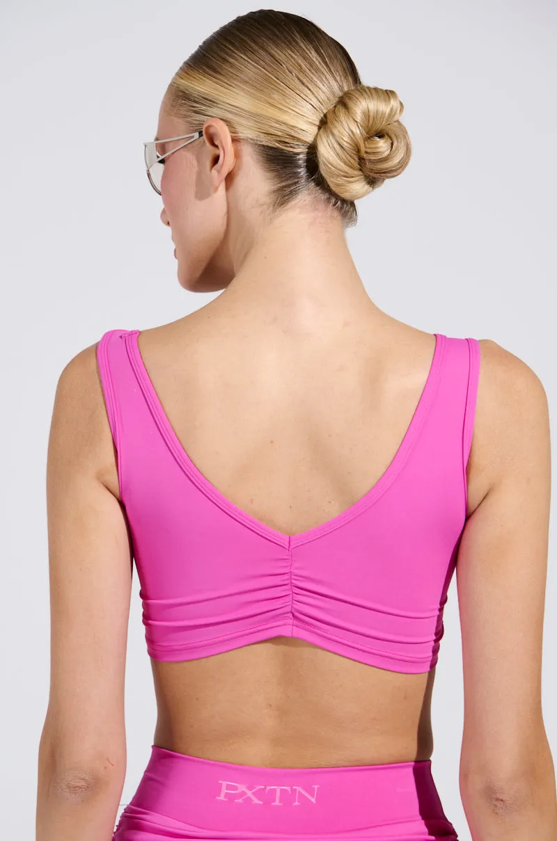 PAXTON SEXY RUCHED TANK TOP temperature regulation