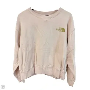 Sweatshirt Crewneck By The North Face In Leopard Print, Size: L Active Apparel Reflective details
