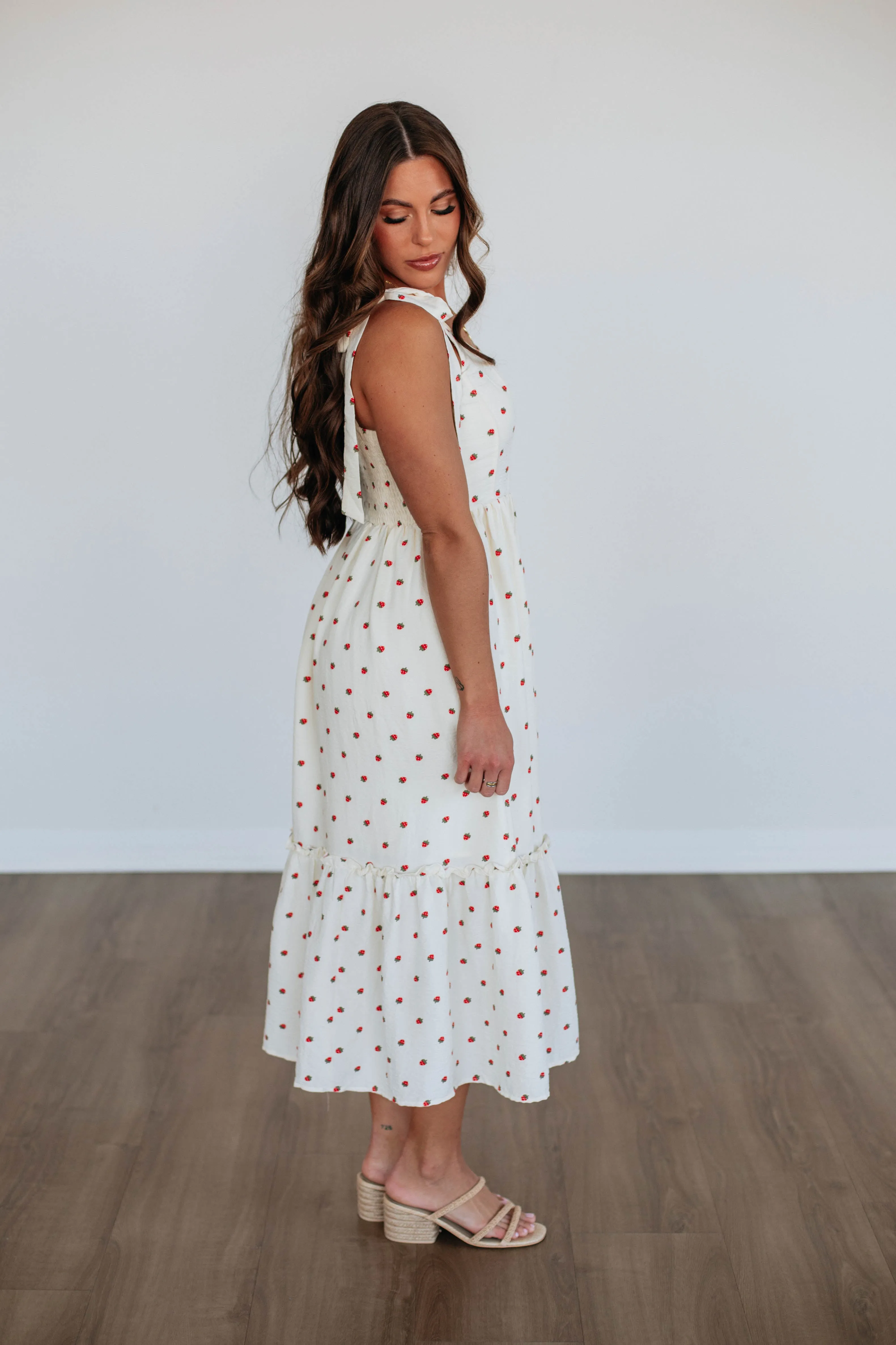 Low Effort Bridget Midi Dress