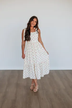 Bridget Midi Dress Flower Scent Casual Comfort