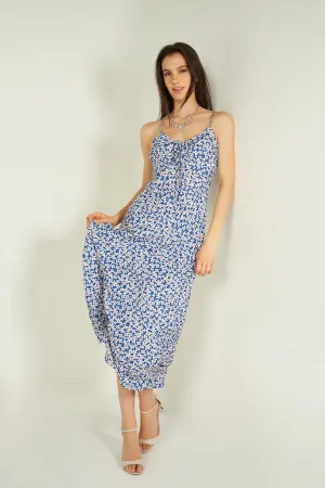 Agate Glow Versatile event attire Robe maxi fleurie - SHIZU - (R-C14)
