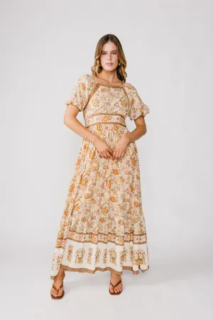 Marigold Dress Sunbeam Flow Straight Line