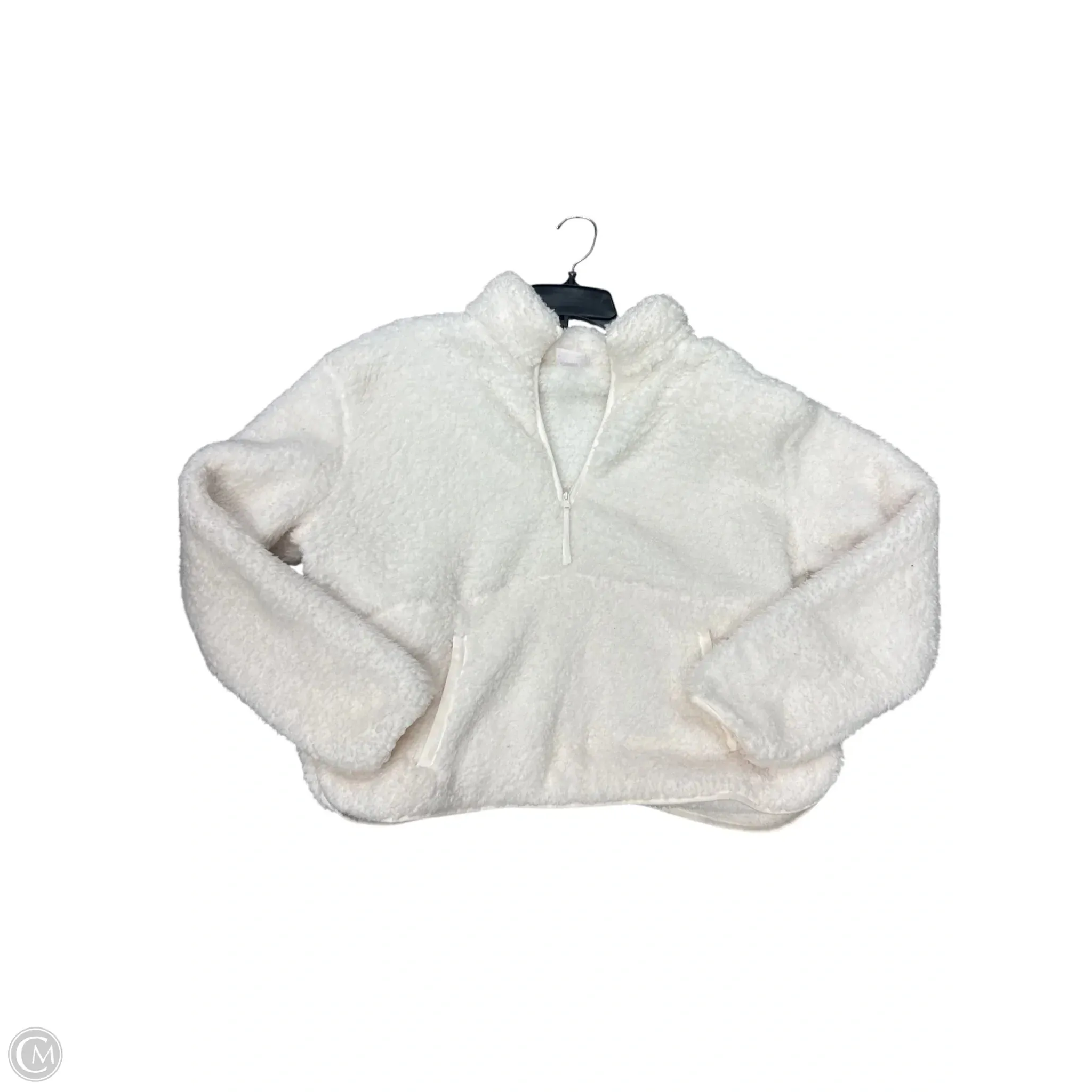 Casual Look Mind Ease Sweatshirt Collar By Target In Cream, Size: Xl