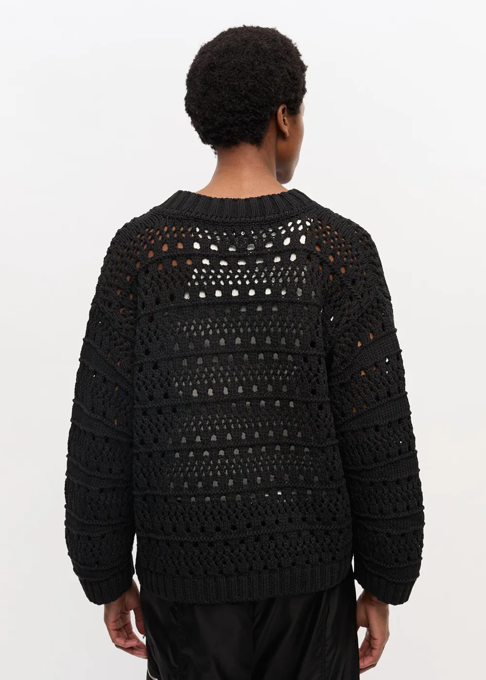 Cotton Mix V-Neck Sweater Comfortable Choice
