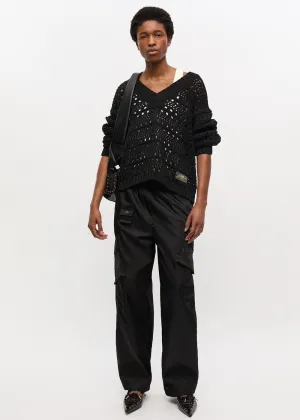 Anti Pilling Treatment Cotton Mix V-Neck Sweater