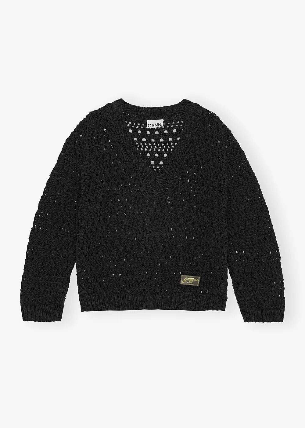 Chilly Weather Knit Cotton Mix V-Neck Sweater