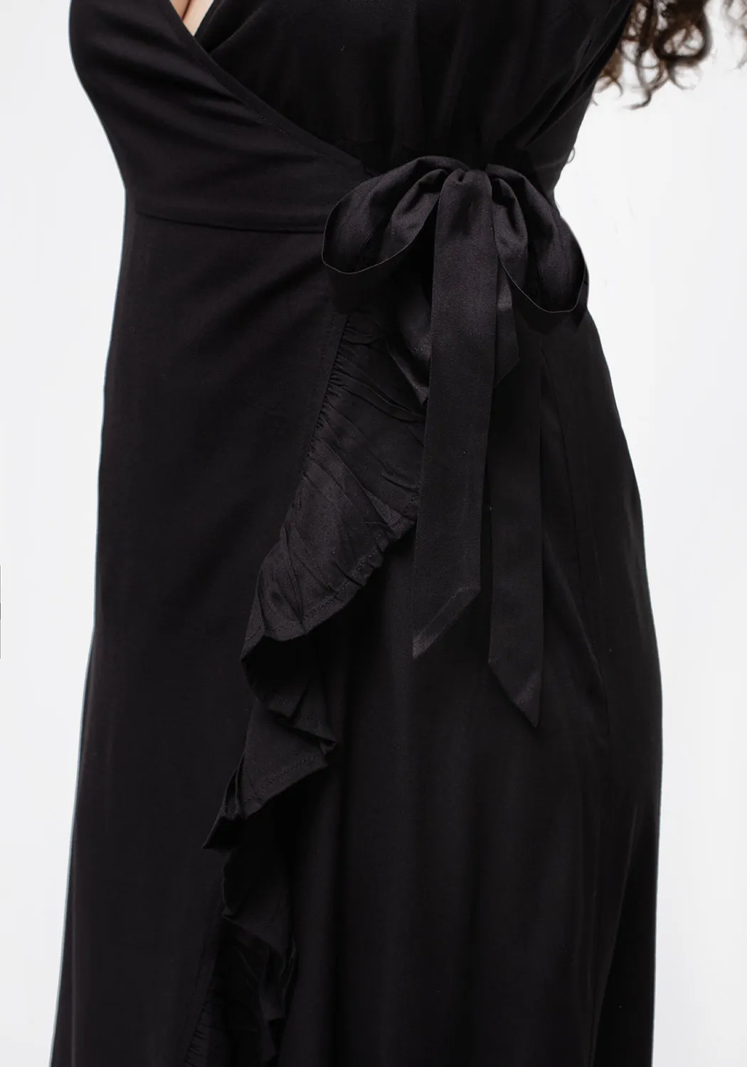 Eerie Cami Midaxi Wrap Dress Day Warm