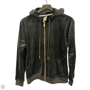 Flexible Material Sweatshirt Hoodie By Clothes Mentor In Black, Size: L